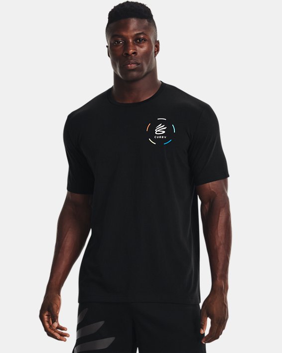 男士Curry Hoop短袖T恤, Black, pdpMainDesktop image number 0